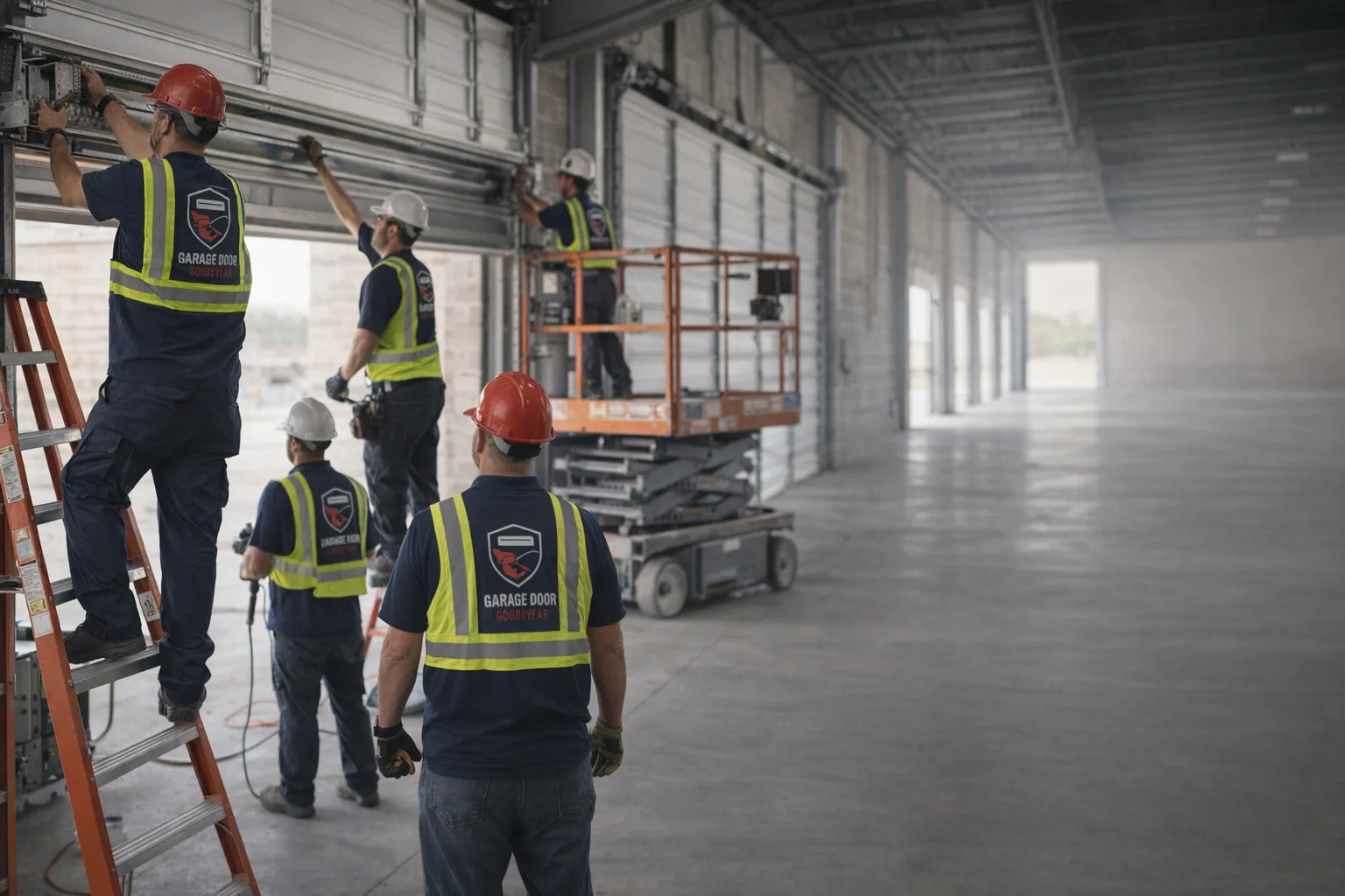 Garage Door Repair Goodyear commercial technician at work