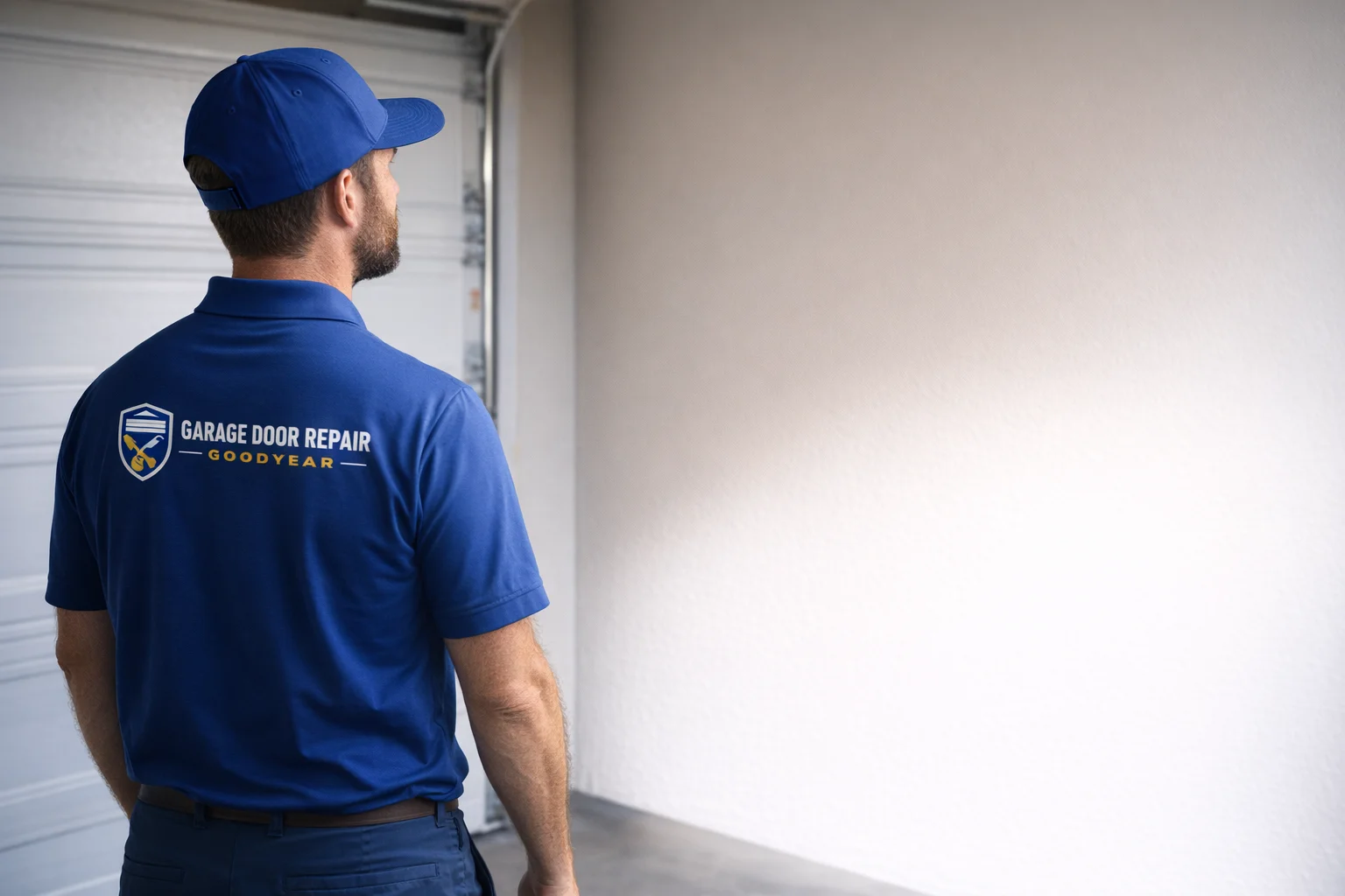 Garage Door Repair Goodyear technician on site